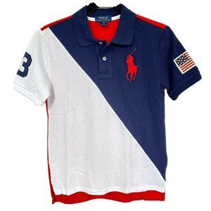 Polo Ralph Lauren Boys Big Pony Pique Short Sleeve